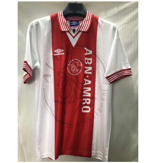 1995 Ajax Retro Home Kit Soccer Jersey